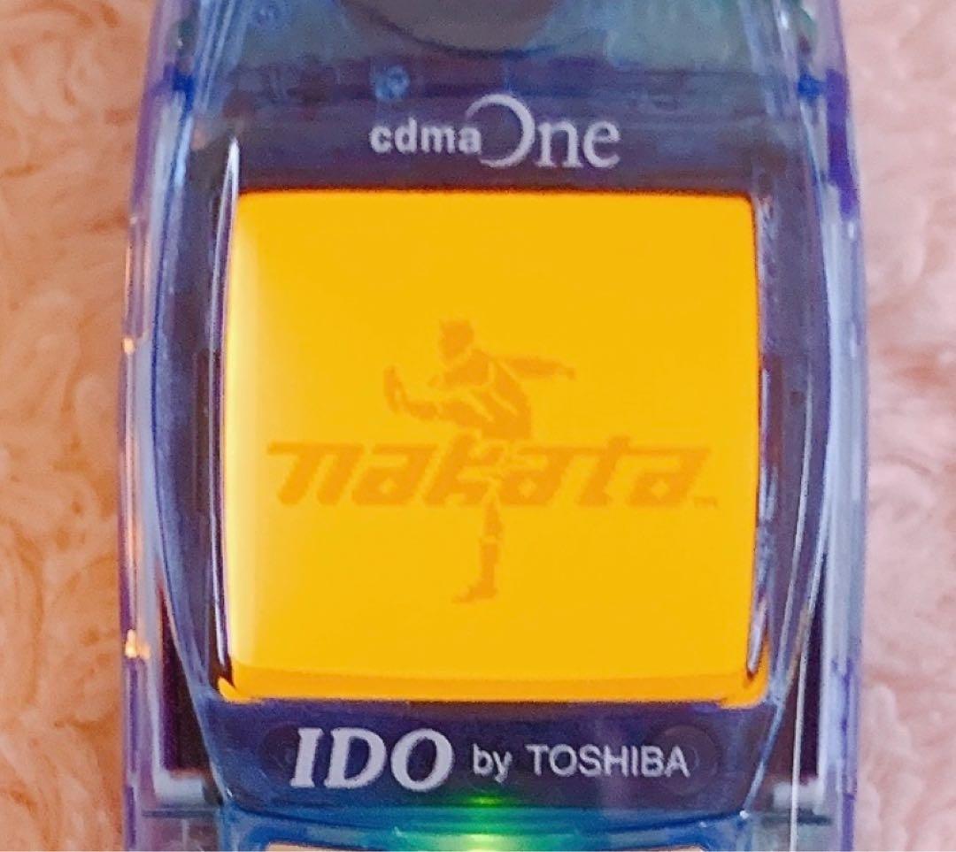 ⭐︎超希少⭐︎ IDO C301T 限定色 中田英寿 モデル ガラケー