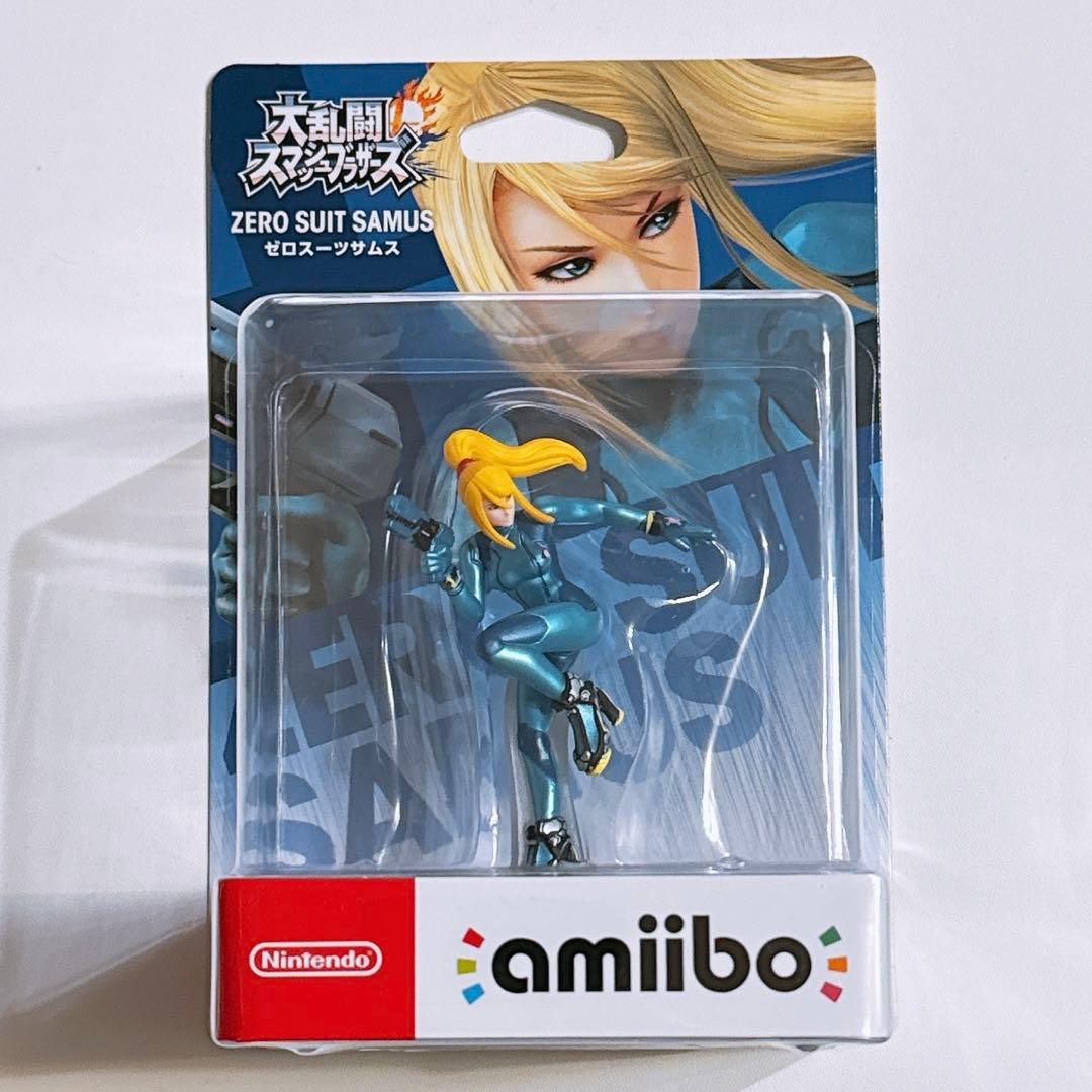 大乱闘スマッシュブラザーズシリーズ ゼロスーツサムス amiibo 新品未