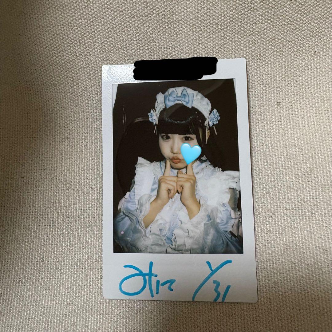 K*O様 iLiFE! 虹羽みに サイン入りチェキ あいす生誕祭 - メルカリ