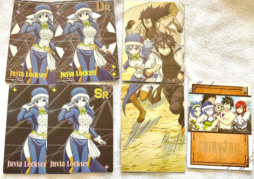 フェアリーテイル 閃極 LR UR SR R ジュビア セット - メルカリ