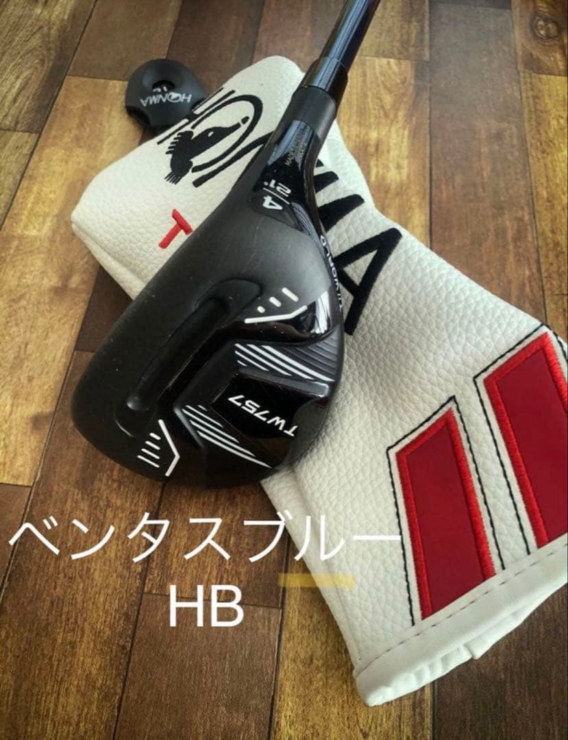 ベンタスブルーHB装着 ホンマ tw757 4UT ユーティリティ ベロコア