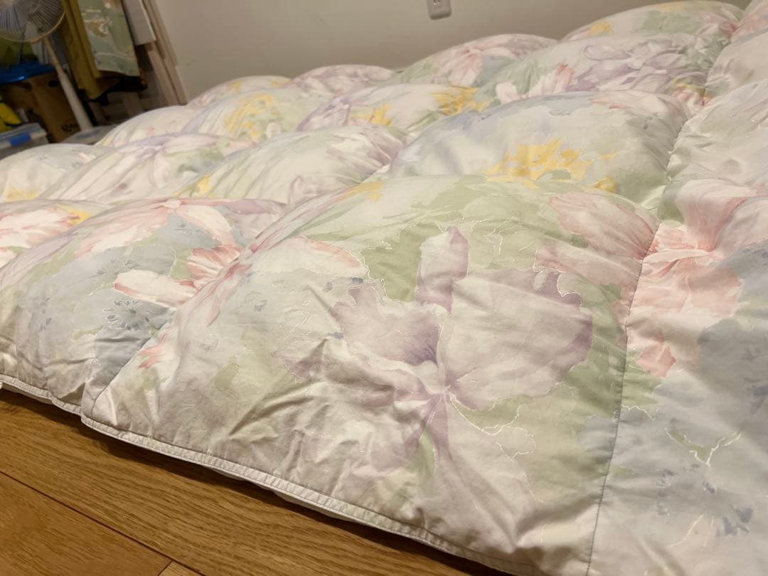 ハンガリーグースダウン90% 超長綿100% 1.4k シングル 日本製