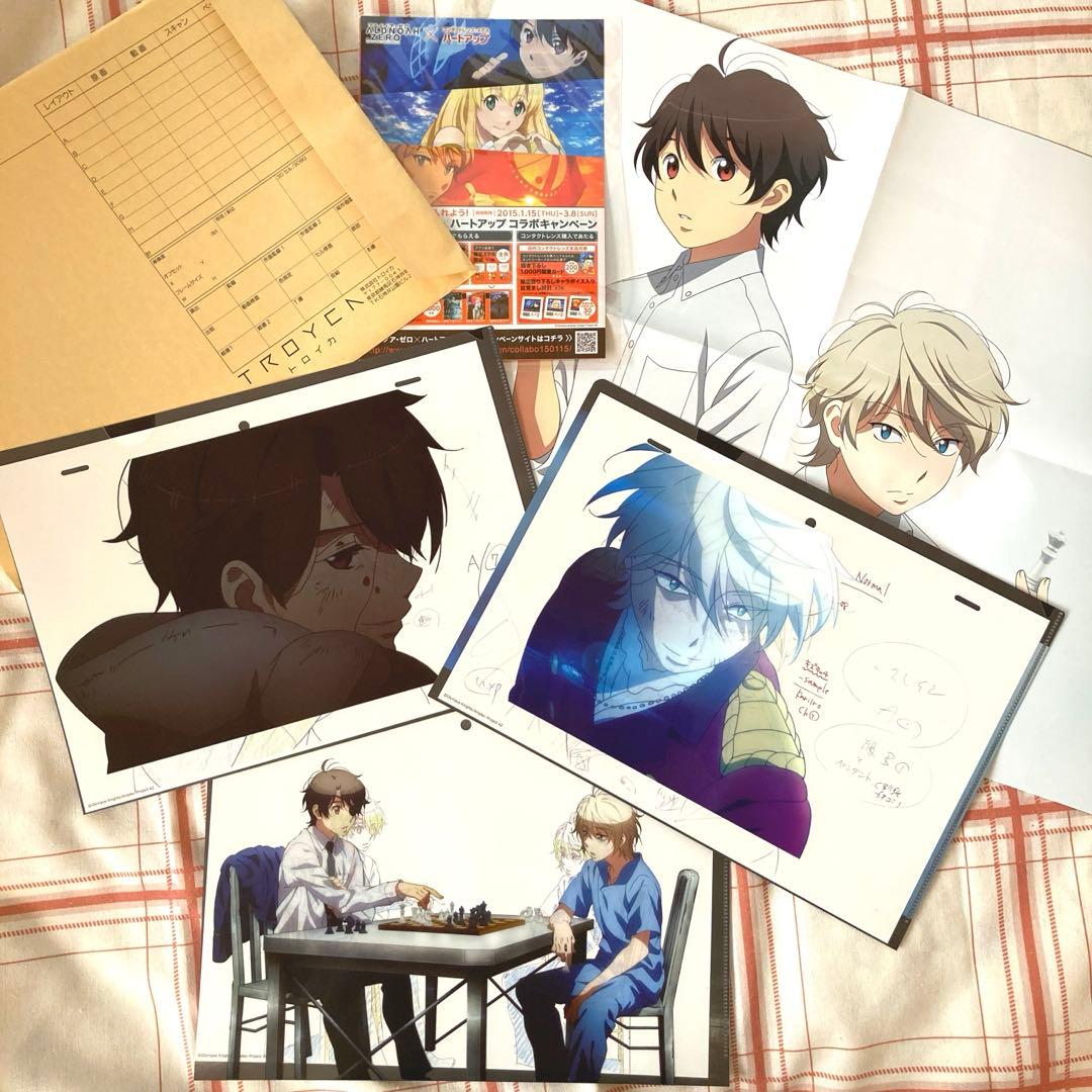 アルドノア・ゼロ　伊奈帆・スレイン　雨の断章　複製原画付きクリアファイル アルドノア・ゼロ（Re＋）：キービジュアル、本予告公開 新作アニメ