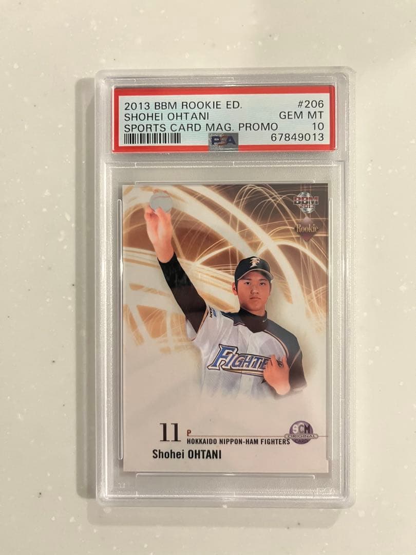 PSA10 大谷翔平 ルーキーカード 2013 BBM #206 - メルカリ