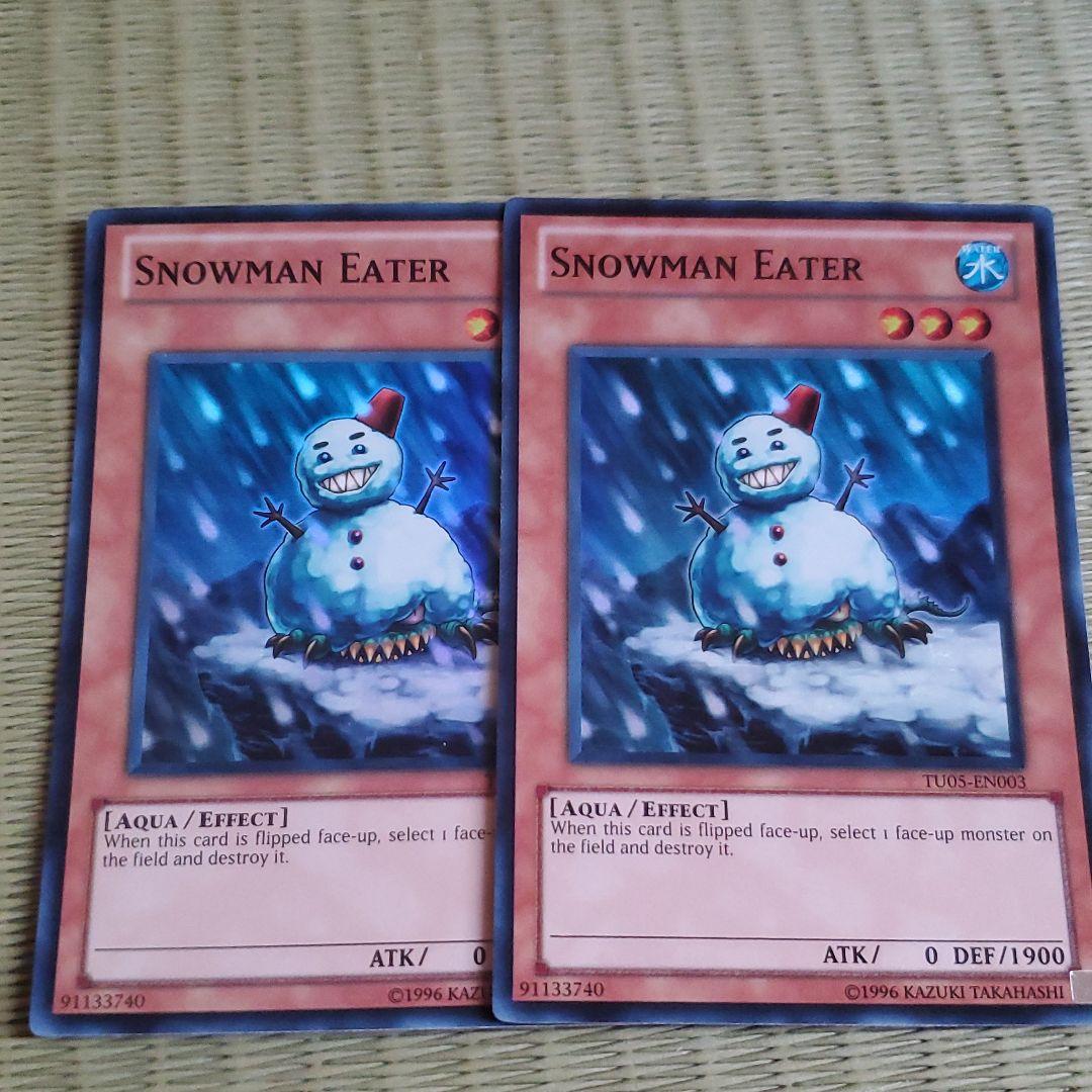 遊戯王 英語版　スノーマンイーター　　スーパー　二枚セット 2026年最新】英語版 スノーマン イーターの人気アイテム - メルカリ