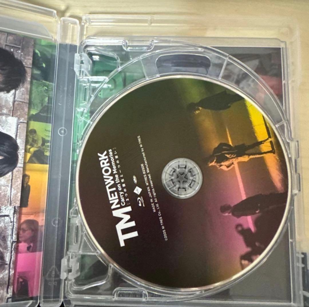 未使用シリアル抽選付TM NETWORK/Carry on the Memori