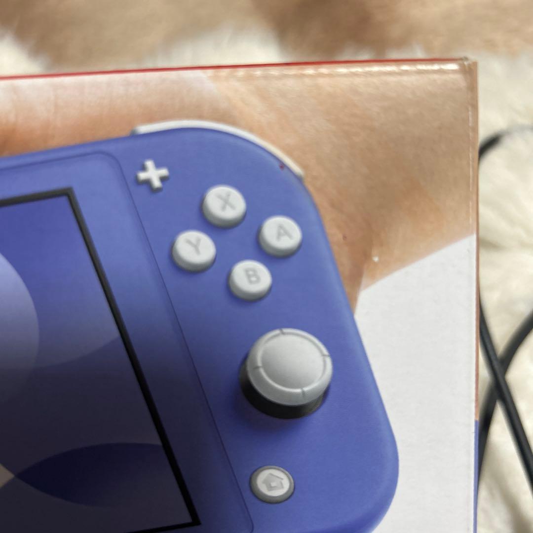 Nintendo Switch Lite 青色 本体 ACアダプター付き - メルカリ