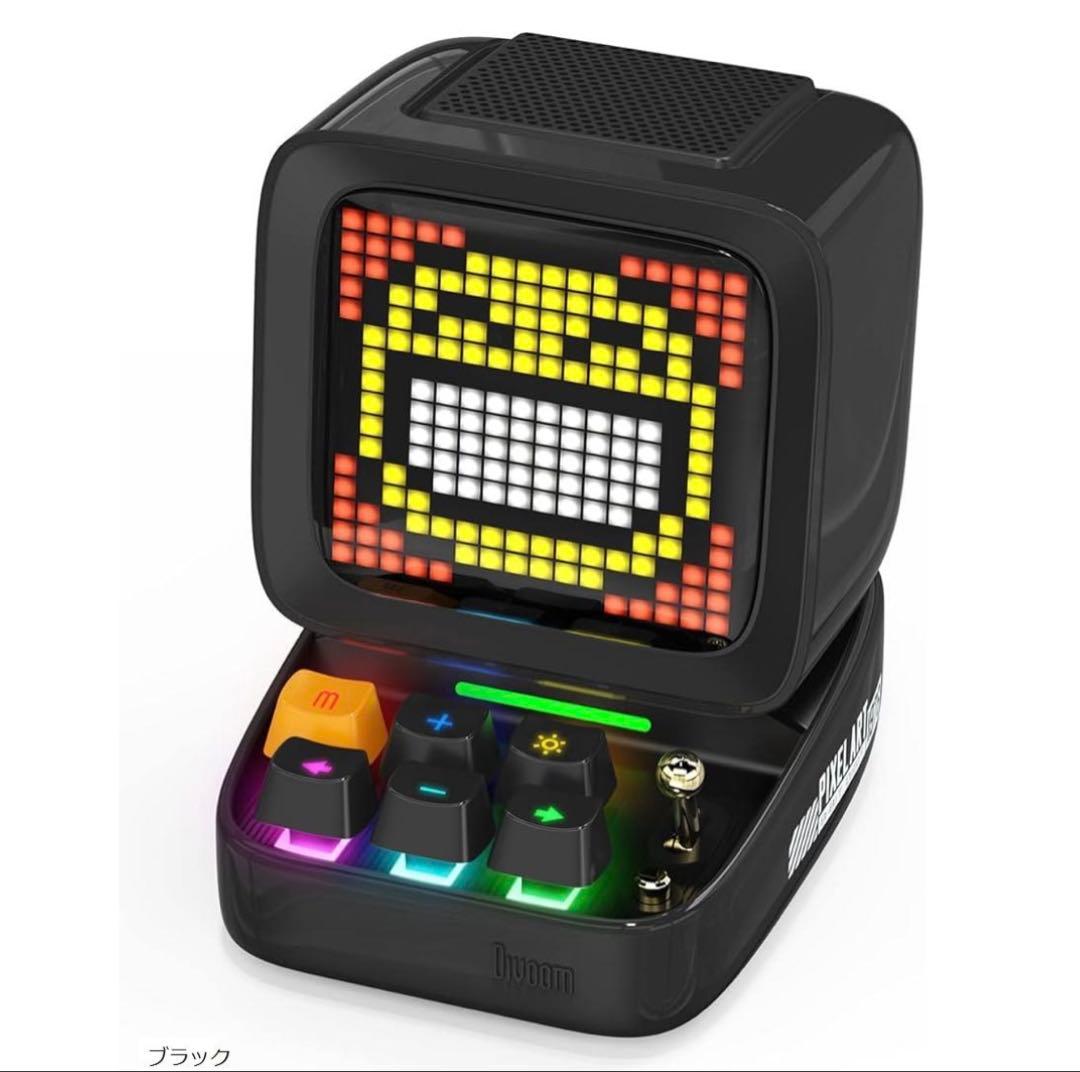 Ditoo-plusポータブルBluetoothスピーカー Ditoo-plus ポータブル Bluetoothスピーカー 3.55インチ LEDスクリーン