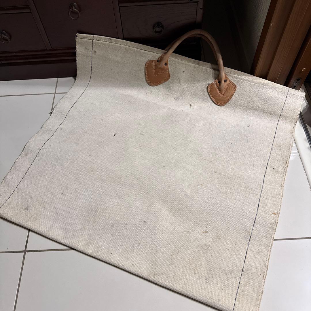 60's L.L.Bean ログキャリー 薪用 筆記体タグ Vintage