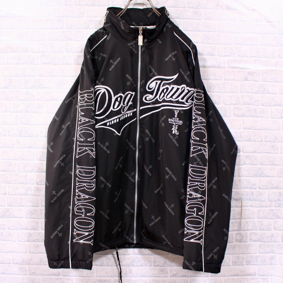 DOGTOWN 黒龍 BLACKDRAGON ロゴ刺繍 ナイロン セットアップ - メルカリ