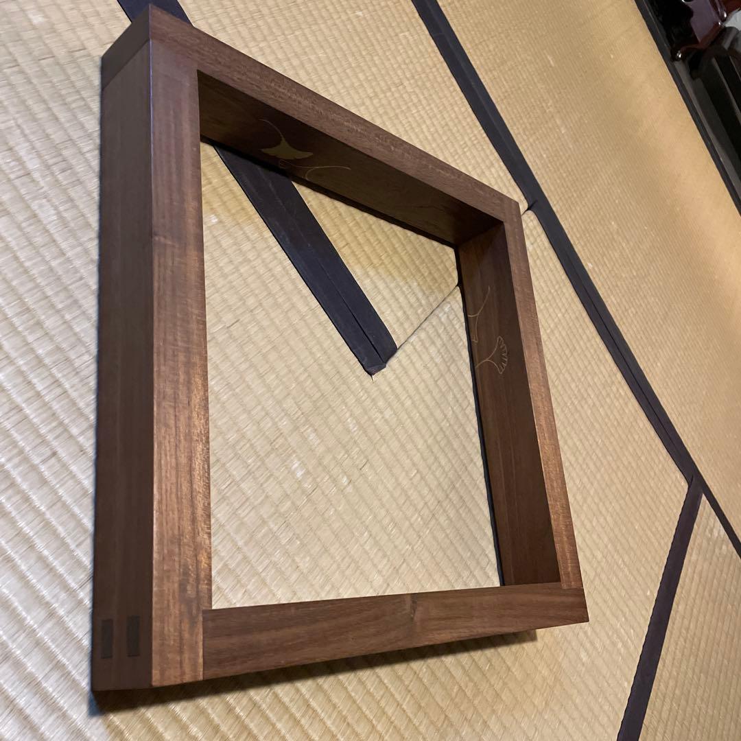 淡々斎好」「銀杏蒔絵」『本桑炉縁』日展作家【福田 慶造】の作品です