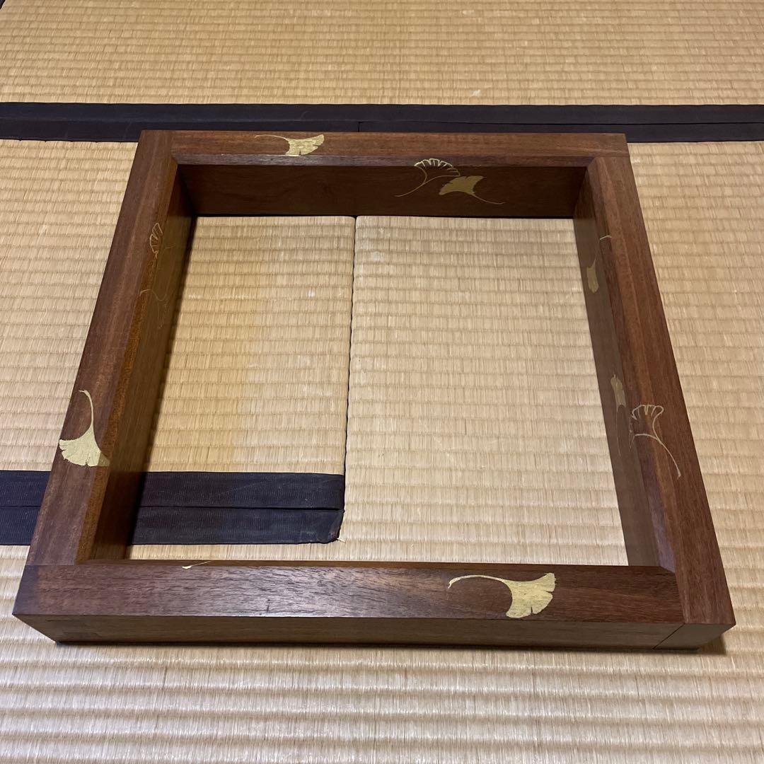 淡々斎好」「銀杏蒔絵」『本桑炉縁』日展作家【福田 慶造】の作品です