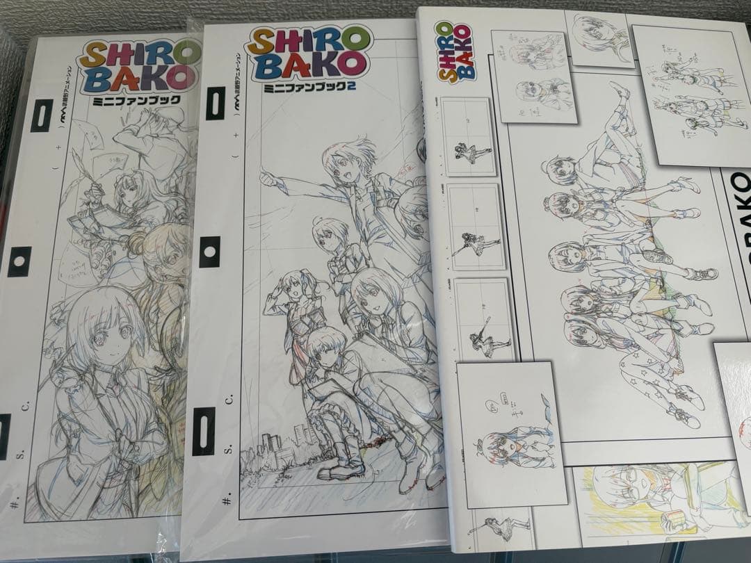 SHIROBAKO 設定資料集 原画集 ミニファンブック 漫画 小説