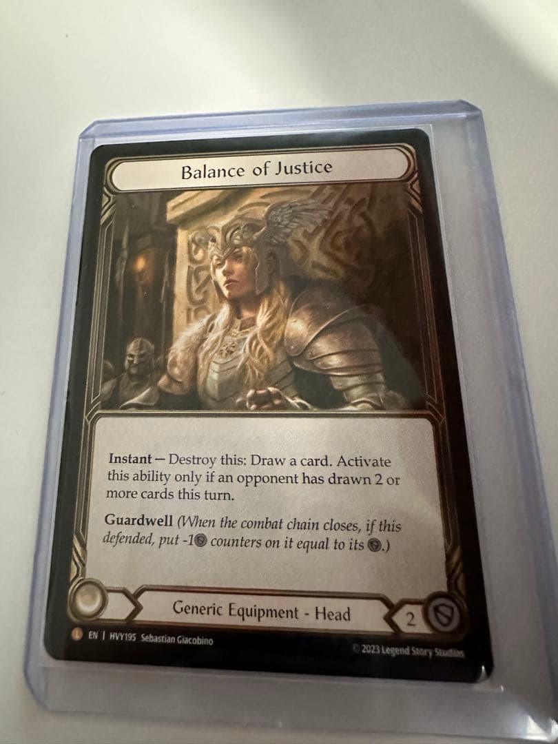 Flesh and Blood Balance of Justice CF英語版 - メルカリ