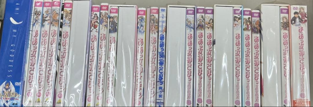 dvd未開封　ああっ女神さまっ＋それぞれの翼＋劇場版　box付き 全巻セット