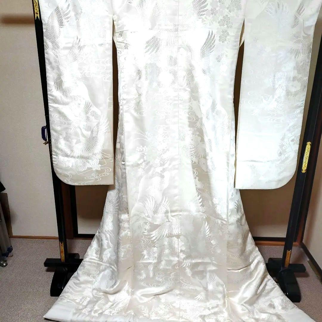 白地白無垢打ち掛け朱子地D1 - メルカリ