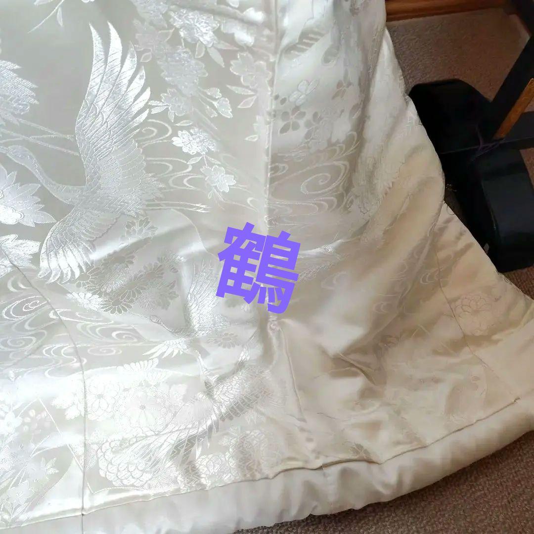 白地白無垢打ち掛け朱子地D1 - メルカリ