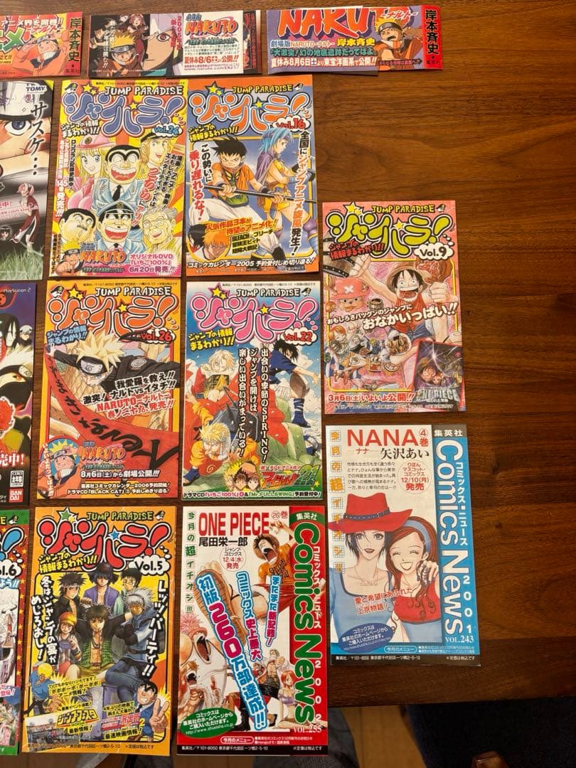 ジャンプコミックス付録まとめ売り ジャンパラ Comics News - メルカリ