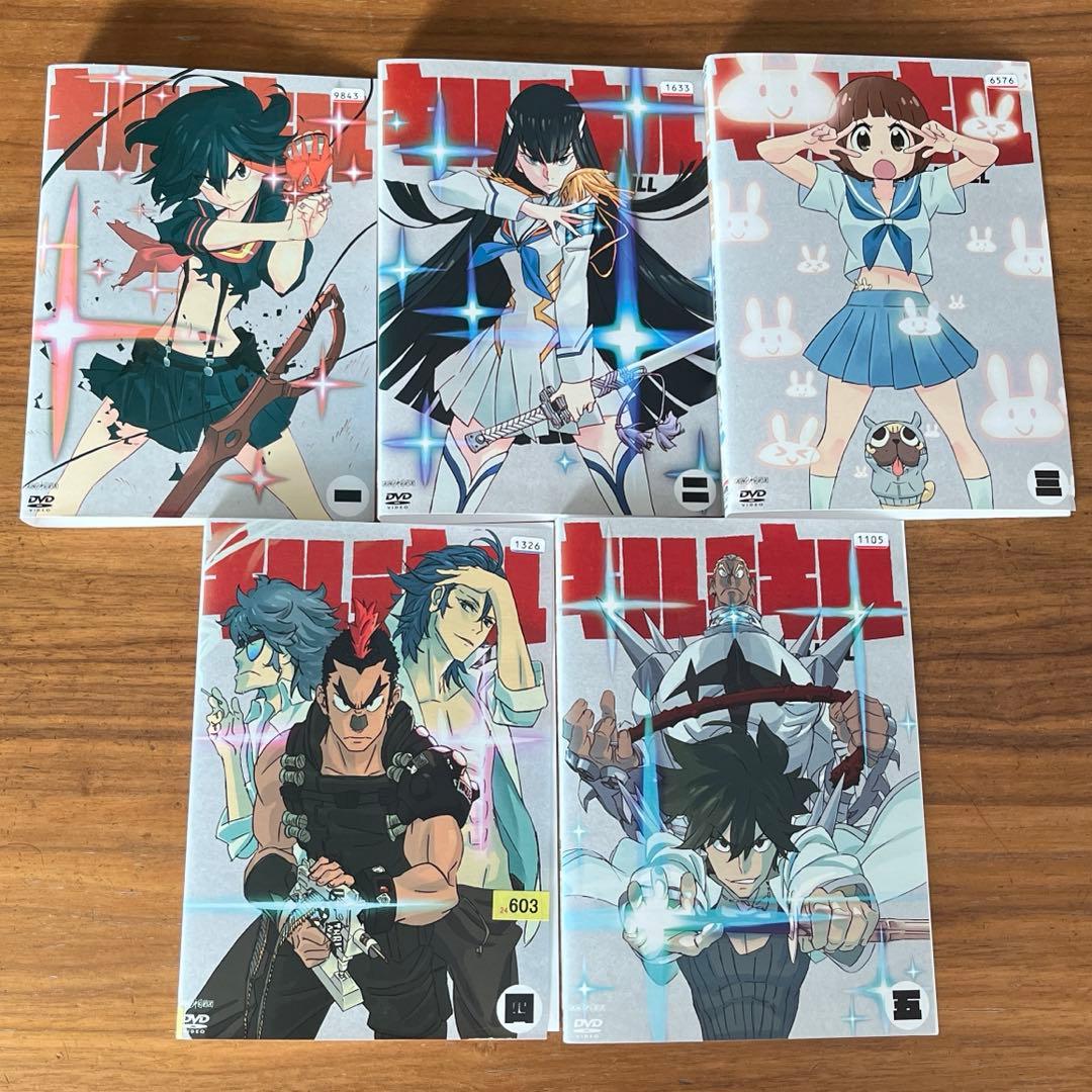 キルラキル DVD 全9巻 全巻セット - メルカリ