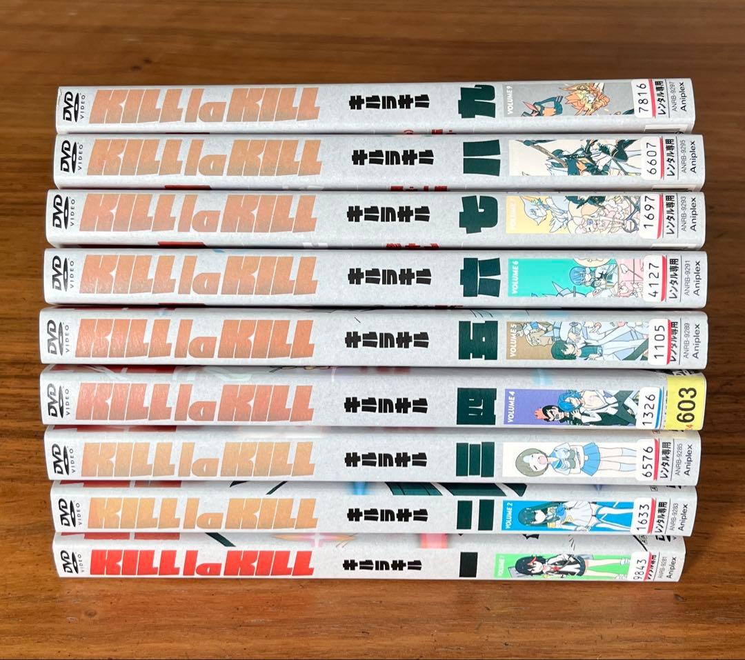 キルラキル DVD 全9巻 全巻セット - メルカリ