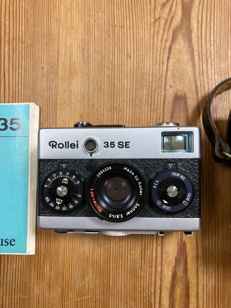 Rollei 35 SE フィルムカメラ 専用ケース・取扱説明書付き - メルカリ