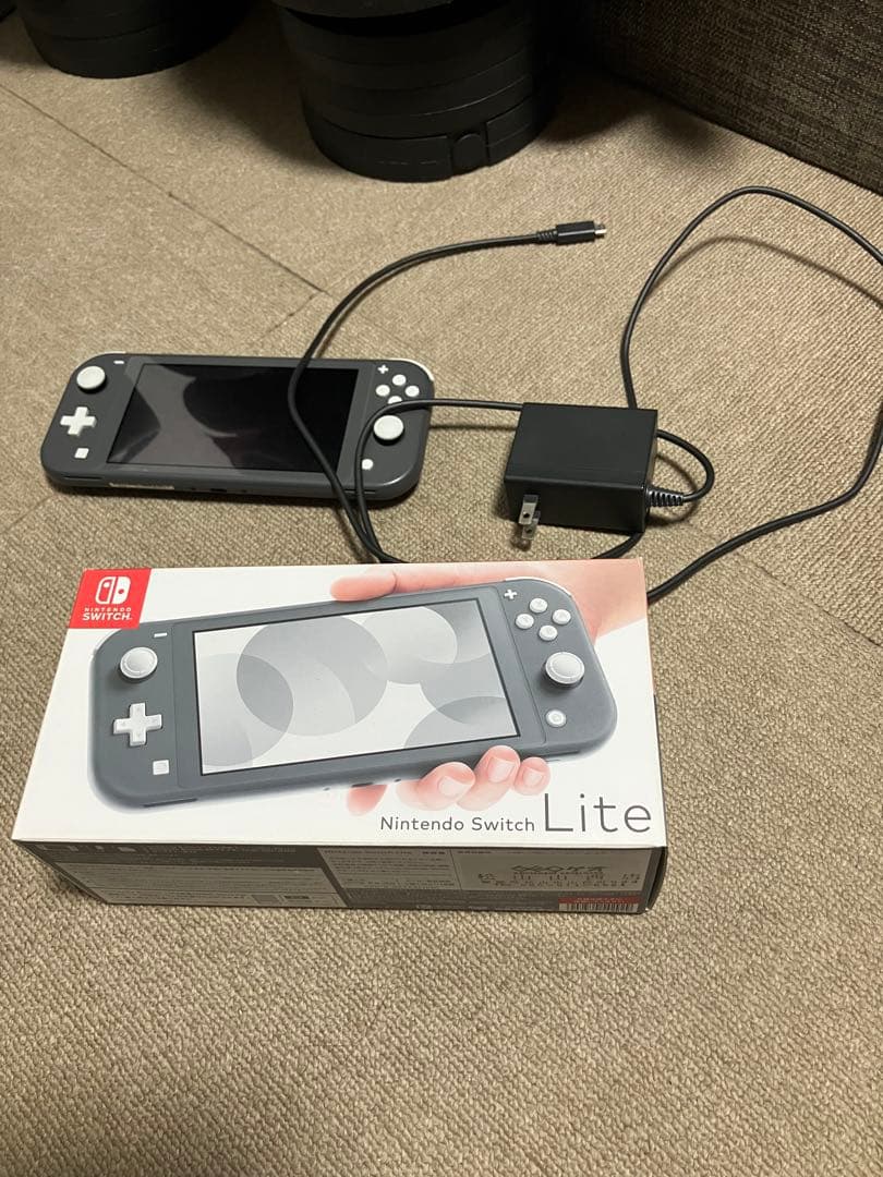 Nintendo Switch Lite グレー 本体 ACアダプター付き Nintendo Switch Lite グレー 本体 ACアダプター付き - メルカリ