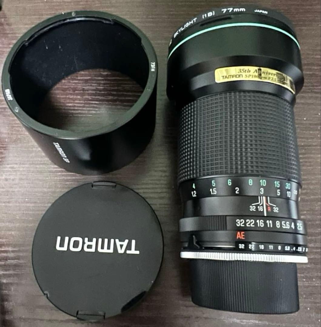 レンズ(単焦点) TAMRON SP 180mm f2.5 LD IF Tamron SP 180mm F2.5 LD (IF) - タムロン35周年発売の限定レンズ