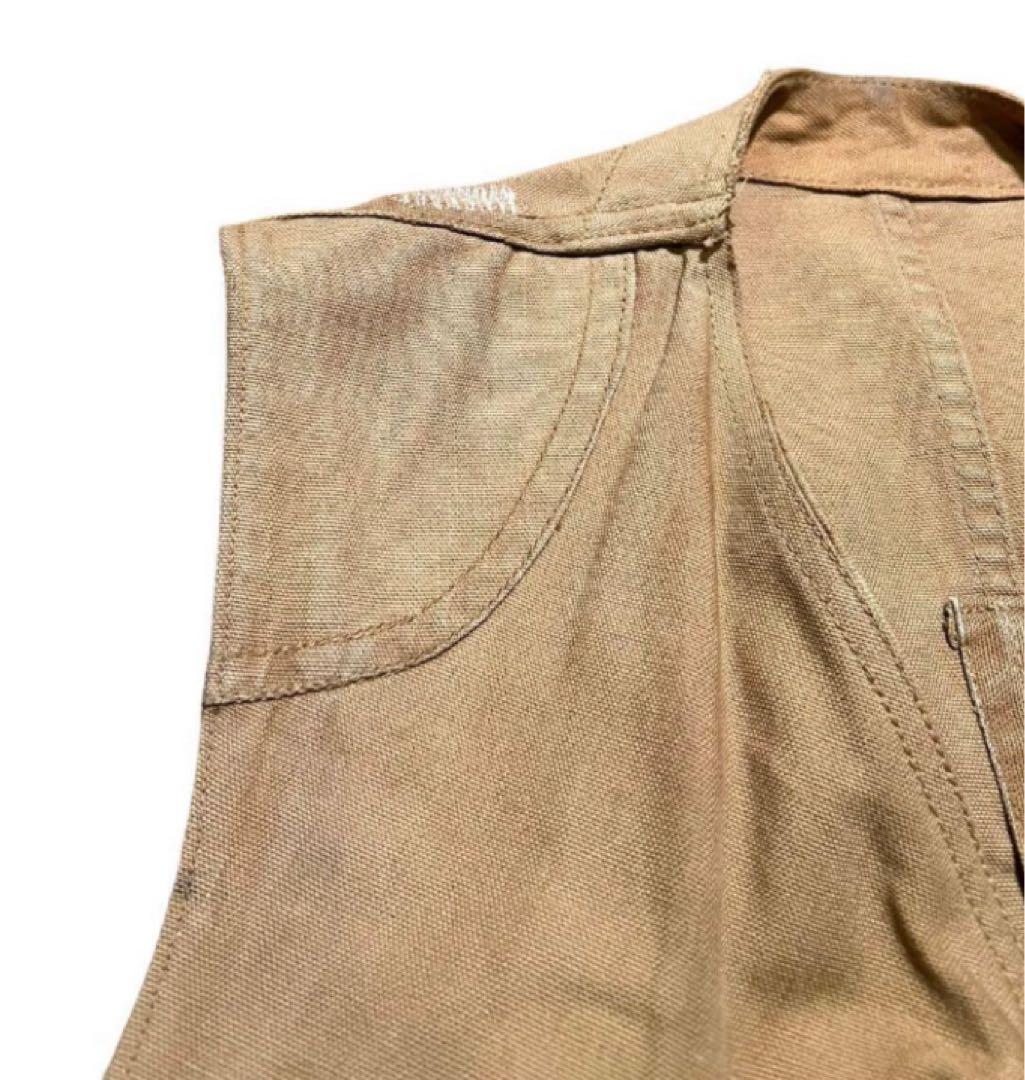 1940's 50s FIELD MASTER ハーフムーン ハンティングベスト - メルカリ