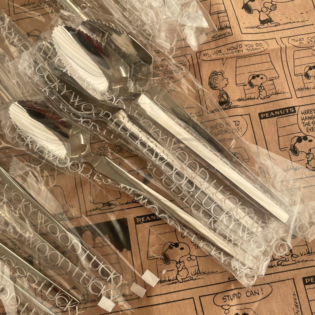 新品未使用】ラッキーウッド スカンジナビア 18-12ステンレス 30本セット