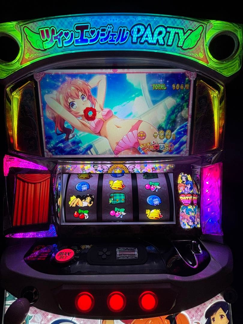 ツインエンジェルparty パチスロ実機 サミー パチスロツインエンジェル PARTY 中古パチスロ実機 [8ch対応