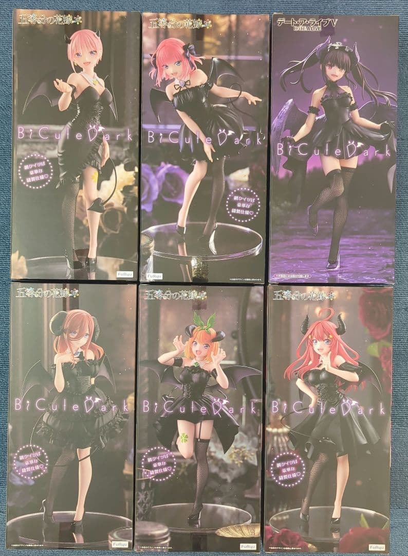 五等分の花嫁 デート・ア・ライブ フィギュア BiCute Dark 美少女