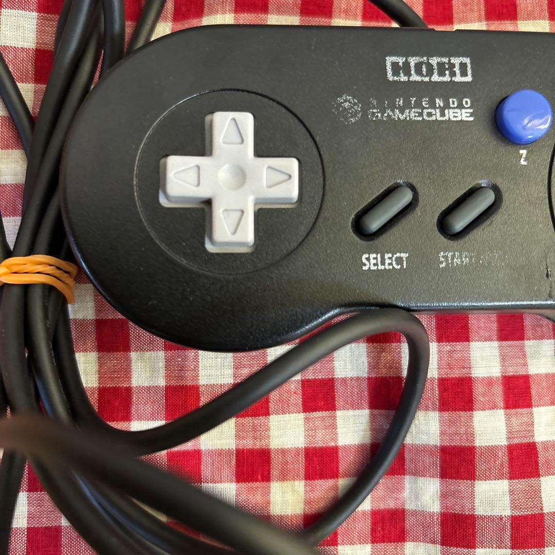 ゲームキューブ GC ホリ デジタルコントローラー ブラック 黒
