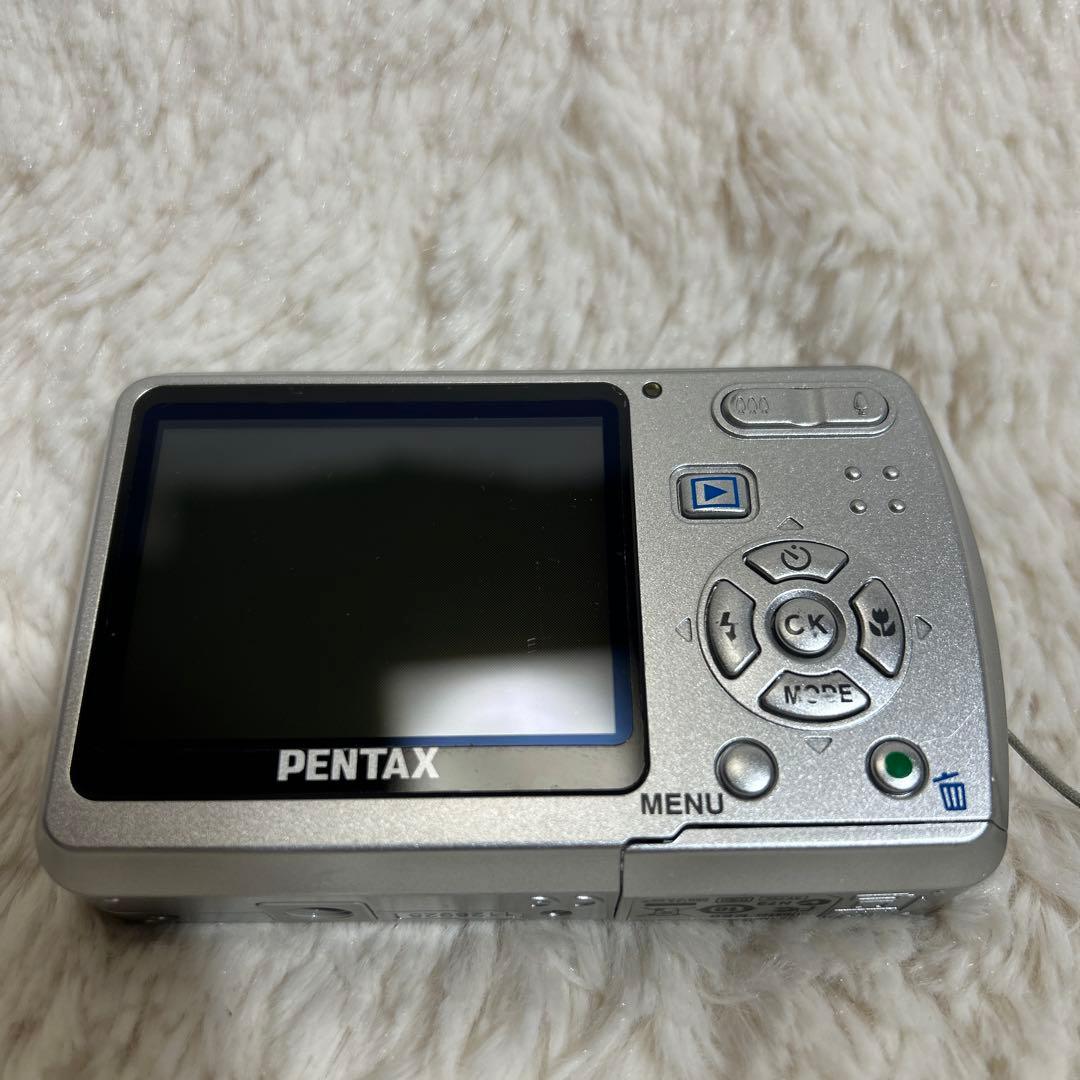 美品】PENTAX ペンタックス Optio E50 シルバー - メルカリ