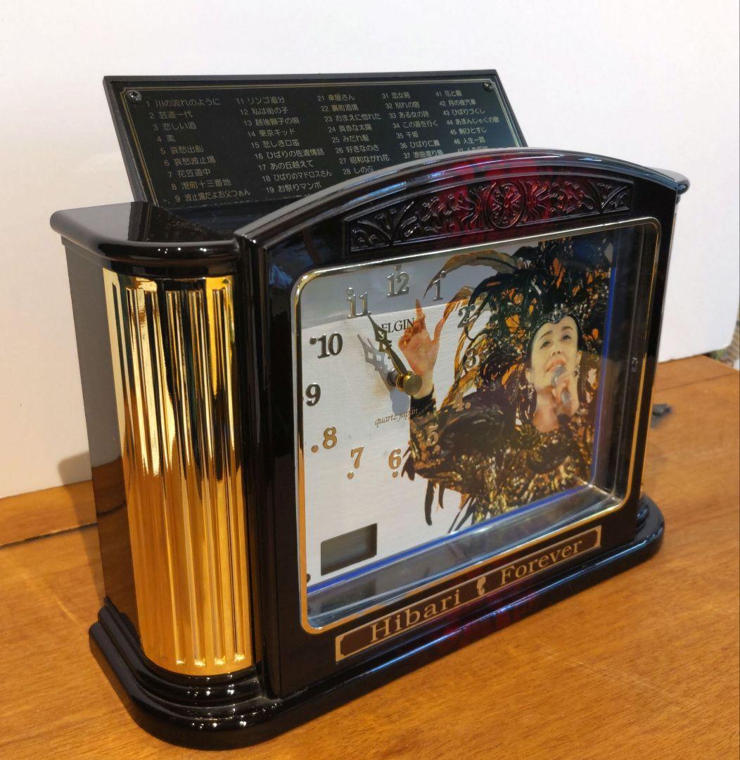 Hibari Forever 美空ひばり オルゴール付き置き時計 - メルカリ