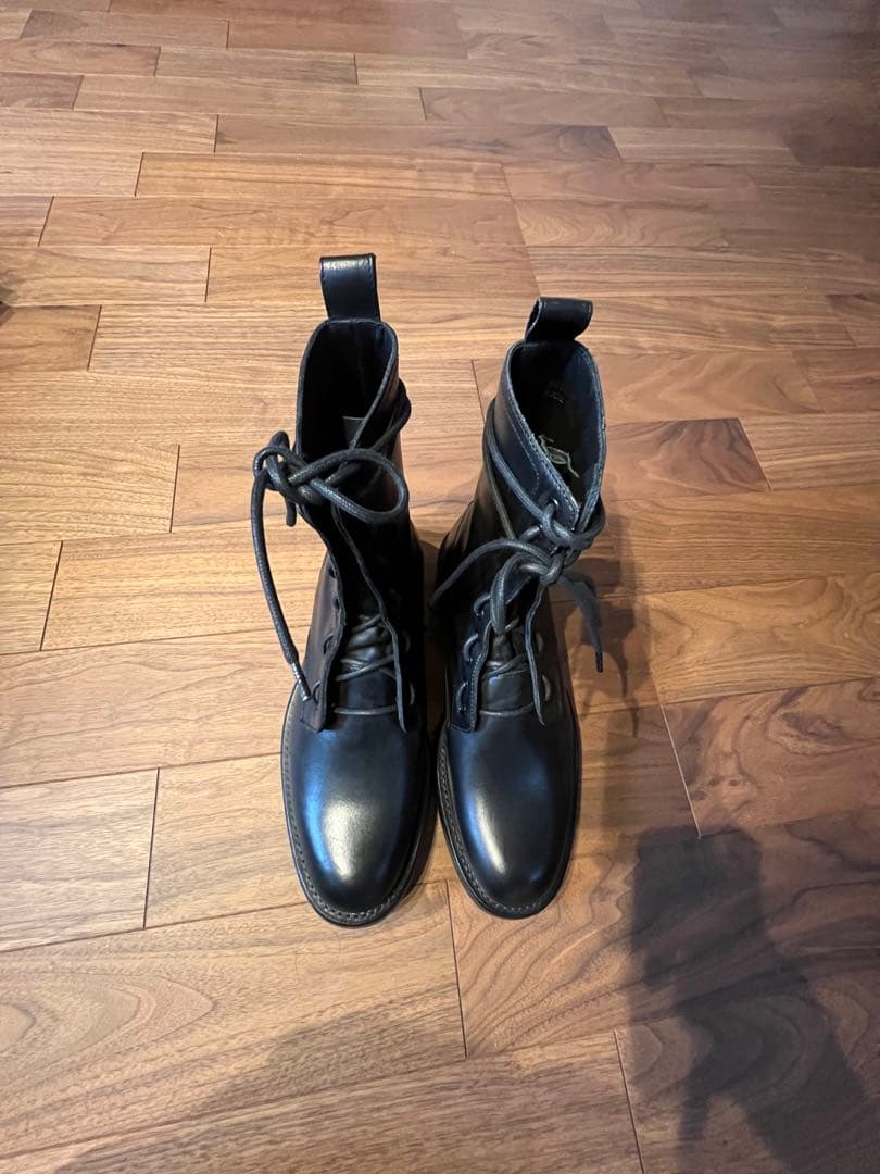 エディ期サンローランパリクラシックレンジャーブーツ黒42コンバット