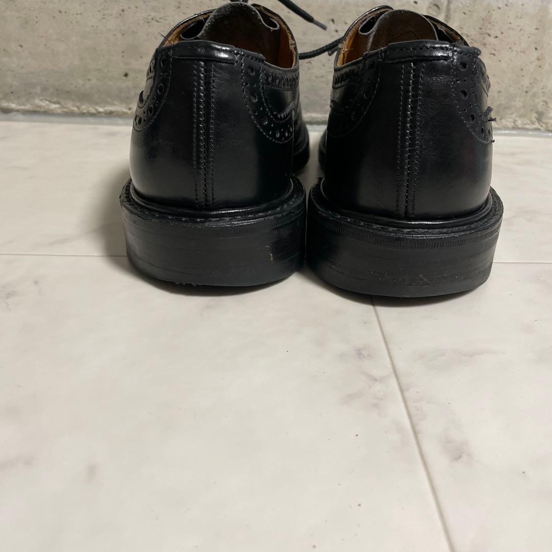 トリッカーズ フルブローグ 黒 ダイナイトソール UK8.5（約26.5cm