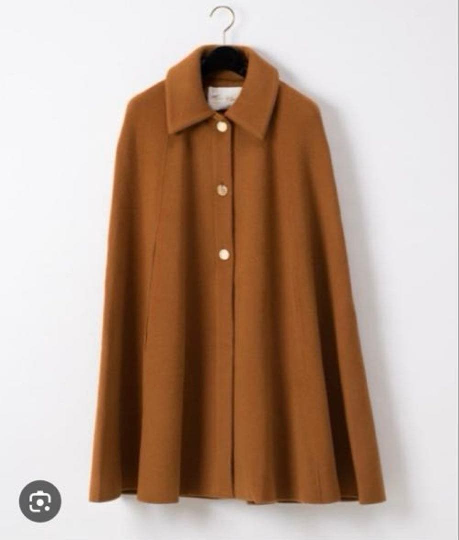 グレースクラス　リバーケープコート　キャメル crie conforto | リバーケープコート (コート ) |SHEL'TTER WEBSTORE