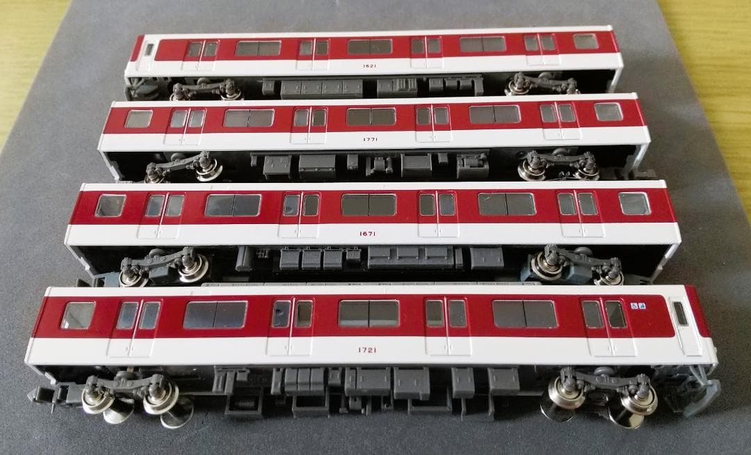 グリーンマックス 30952 近鉄1620系4両編成セット（動力無し→有り