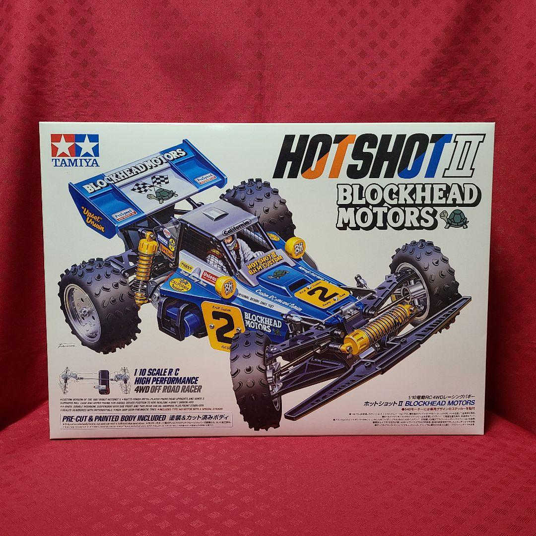 ジャンク扱い】 タミヤ 1/10 ホットショットⅡ ブロックヘッド