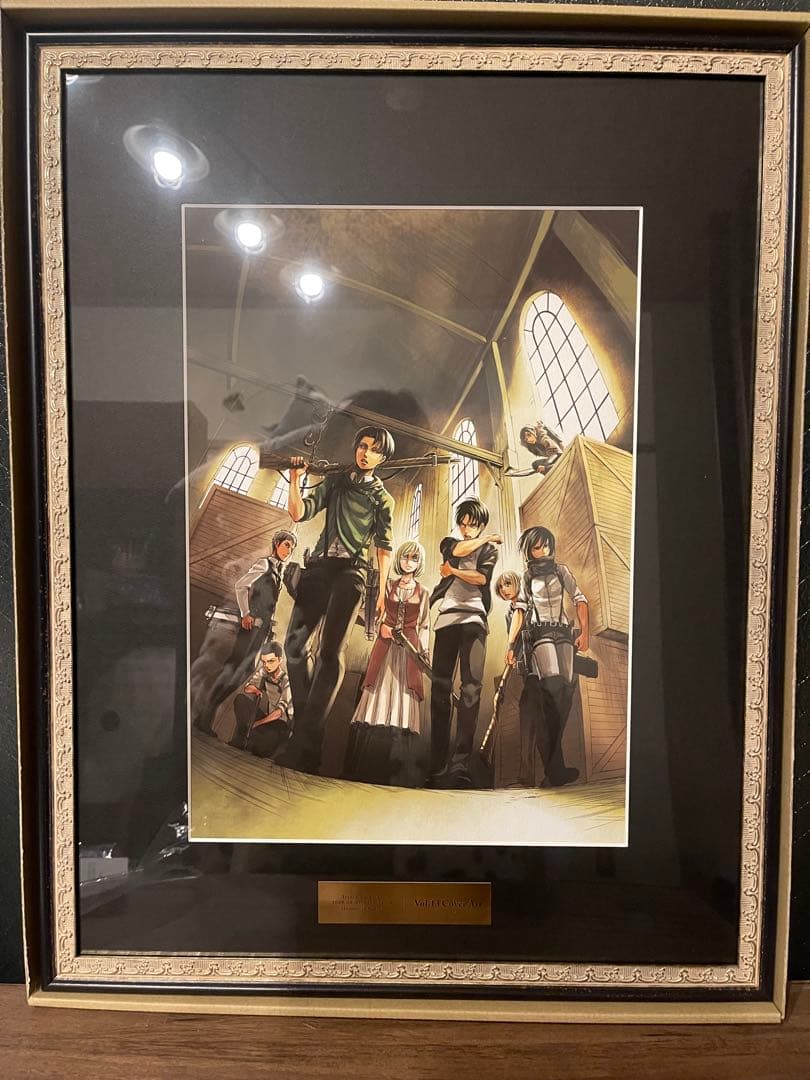 進撃の巨人 オンライン展覧会限定記念額装絵 (第13巻表紙) 完全受注