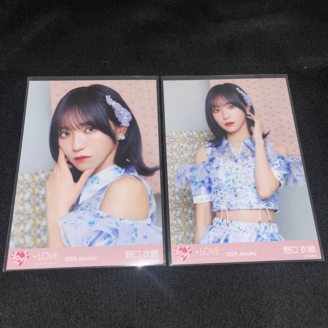 LOVE イコラブ 野口衣織 6周年 メンカラ衣装 生写真 - メルカリ