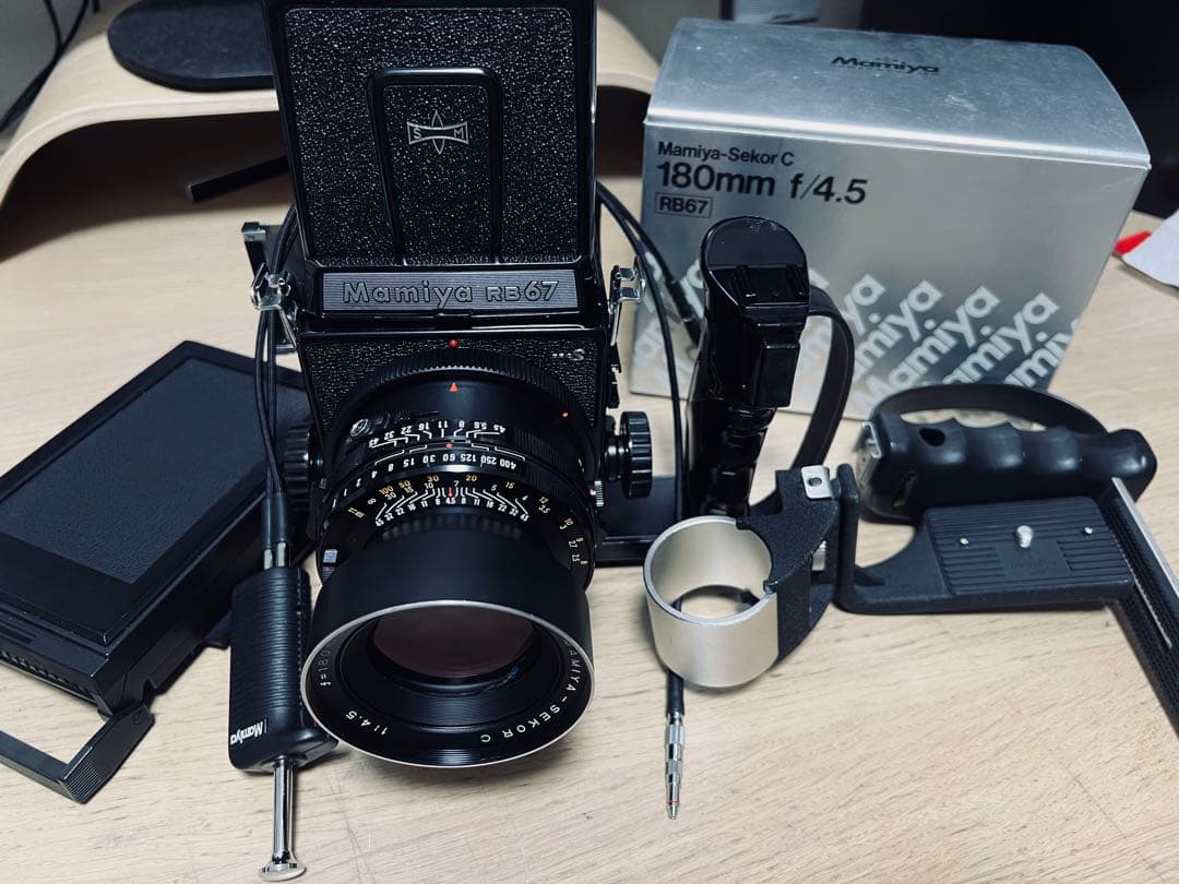 マミヤ Mamiya RB67 PRO S 180mm F4.5 付属品セット 2026年最新】mamiya rb67 pro sの人気アイテム - メルカリ