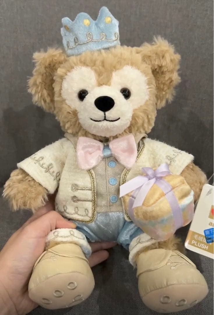 専 242 上海ディズニー お誕生日 ダッフィー ぬいぐるみSS - メルカリ