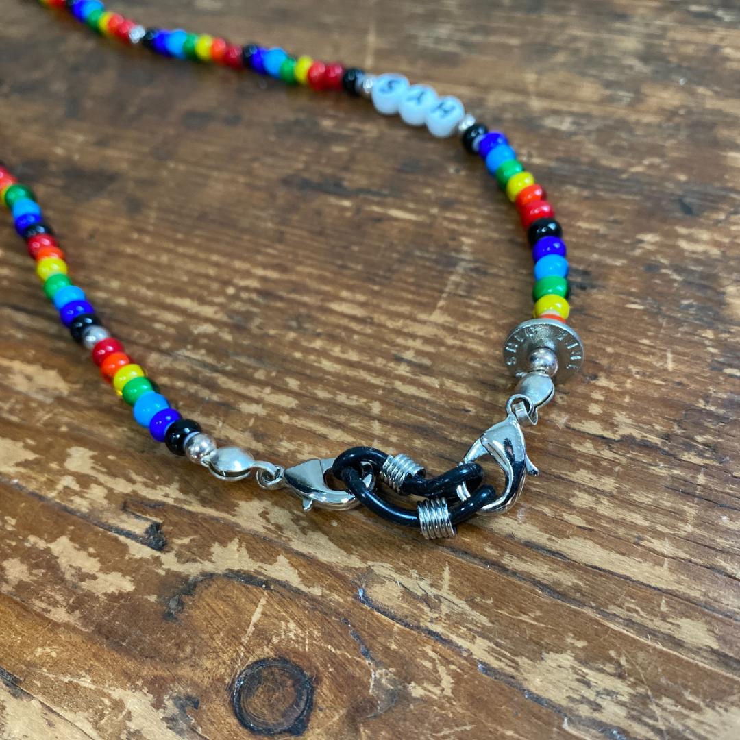 コムドットやまと着 ヒステリックグラマー ベア ビーズ ネックレス