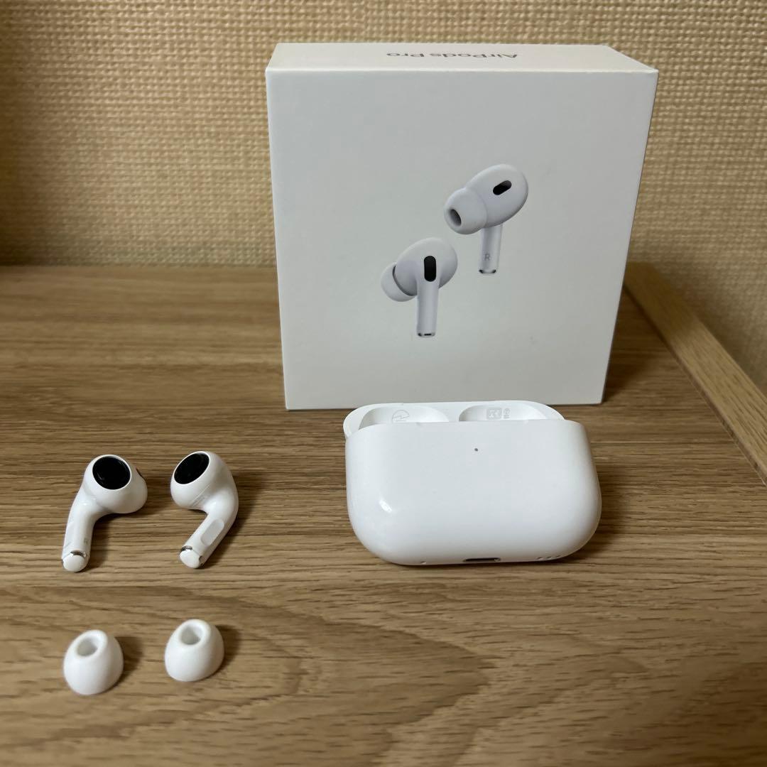 美品　AirPodsPro2 ライトニング　付属品完備 アップルAirPods Pro（第2世代）USB Type-C版レビュー。Lightning版と