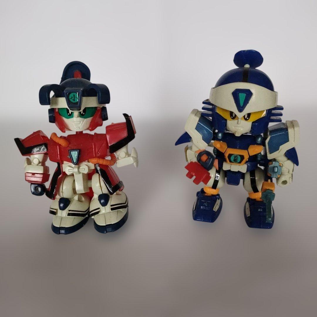 激レア品免許皆伝DXからくりムサシ、コジロー2体セットからくり剣豪伝