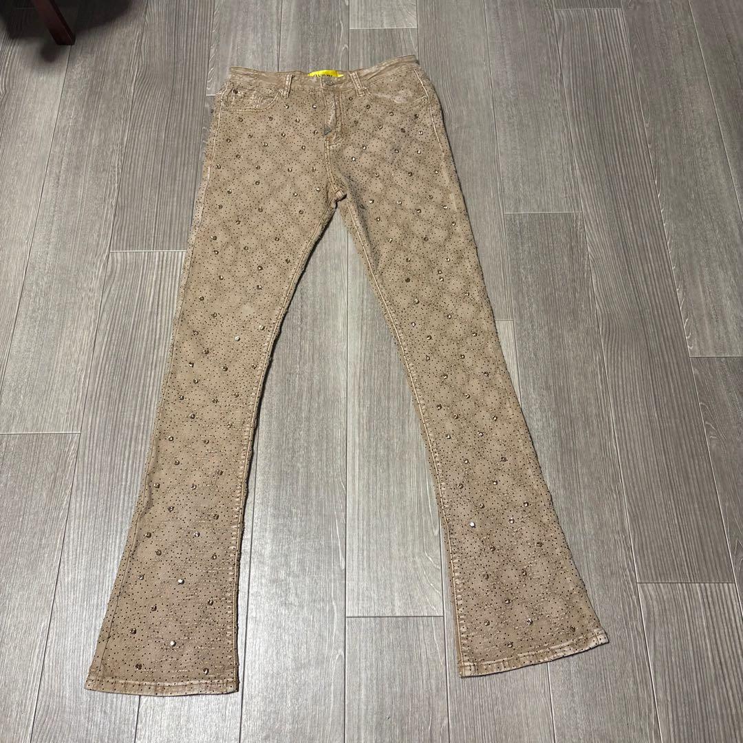 GUAPI スパンコール付きパンツ 32 - メルカリ