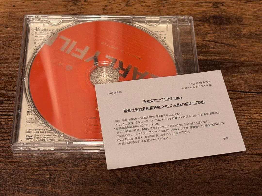 毛皮のマリーズ 「EARLY FILM」 限定復刻 非売品DVD - メルカリ