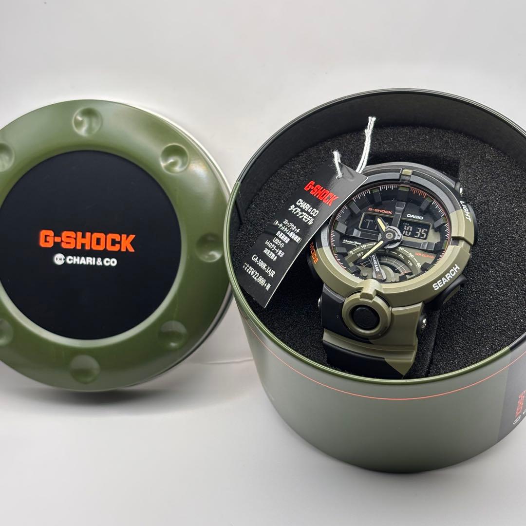 新品未使用】ジーショック CHARI&CO 限定廃盤 GA-500K-3AJR - メルカリ