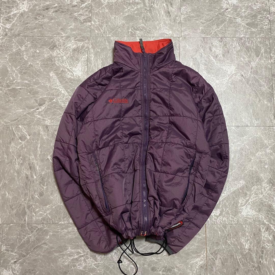 00s Columbia 短丈 リバーシブル ダウンジャケット y2k teck - メルカリ